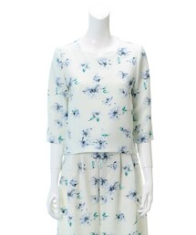 31 Sons de mode | 花柄プリントセットアッププルオーバー(トップス)