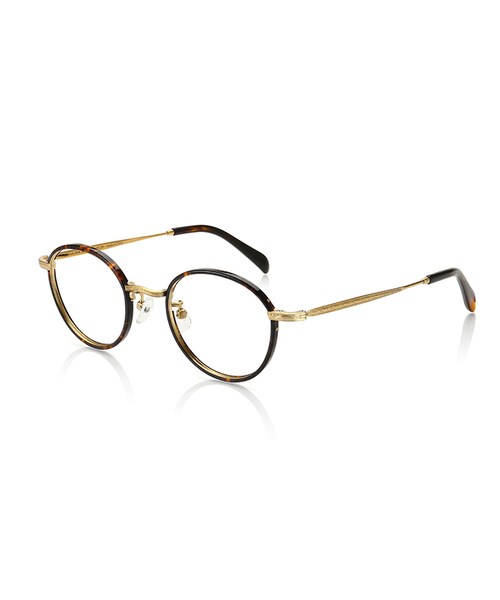 JINS（ジンズ）の「【JINS CLASSIC -Metal-】メタル（メガネ・レディース・ネイビーデミ/オフホワイト/ブラウンデミ/ダークブラウンデミ・46□21-143○39 (Smallのみ)）」の4枚目の写真