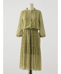 imvely | シャーリングワンピース(ワンピース)