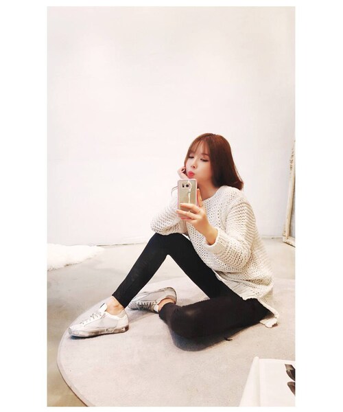 Aco Design（アコデザイン）の「ストレッチ スキニーパンツ 黒/フェイクレザー パンツ/コーティング スキニー（その他パンツ・レディース・ブラック・25-30）」の7枚目の写真