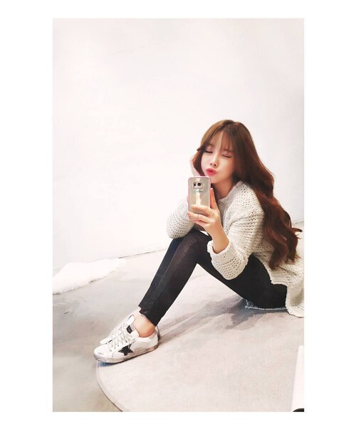 Aco Design（アコデザイン）の「ストレッチ スキニーパンツ 黒/フェイクレザー パンツ/コーティング スキニー（その他パンツ・レディース・ブラック・25-30）」の9枚目の写真