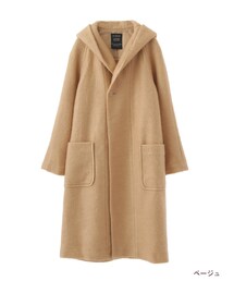 w closet | 【予約】ブークレ起毛フードコート(ジャケット/アウター)