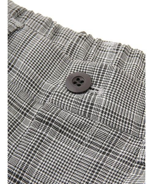 w closet（ダブルクローゼット）の「ウエストタックワイドパンツ（パンツ・レディース・グレンチェック/ヘリンボン・FREE）」の8枚目の写真