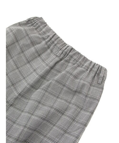 w closet（ダブルクローゼット）の「ウエストタックワイドパンツ（パンツ・レディース・グレンチェック/ヘリンボン・FREE）」の9枚目の写真