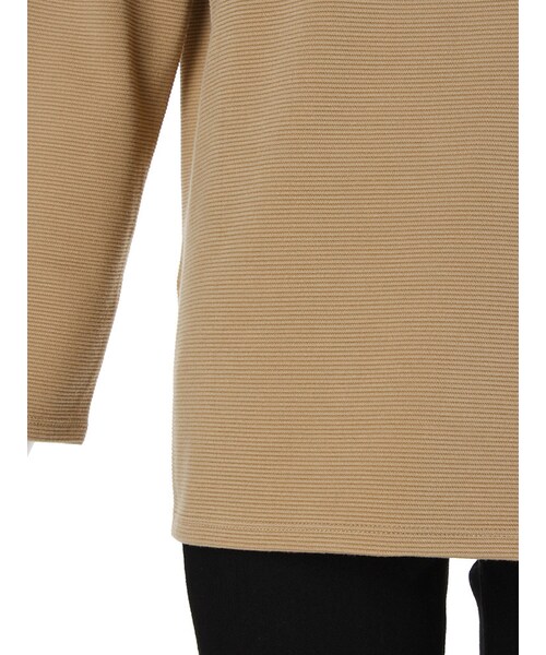 MURUA(ムルーア)の「【CASUAL】Vネックデコルテトップス(トップス・レディース・ホワイト/ブラック/ベージュ・F)」の9枚目の写真