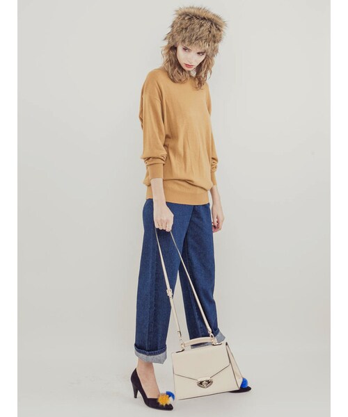 MURUA（ムルーア）の「【FEMININE】WEB限定ナローショルダーBAG（バッグ・レディース・ブラック/ボルドー/ベージュ・F）」の9枚目の写真