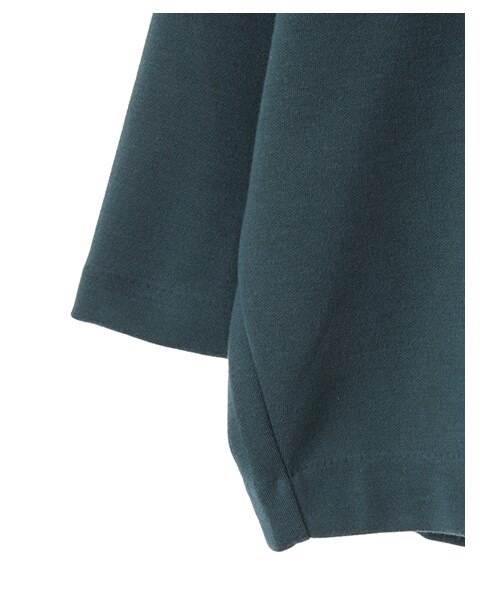 earth music&ecology(アースミュージックアンドエコロジー)の「衿ビジュープルオーバー(トップス・アイボリー/杢グレー/ネイビー/ダークグリーン・F)」の8枚目の写真