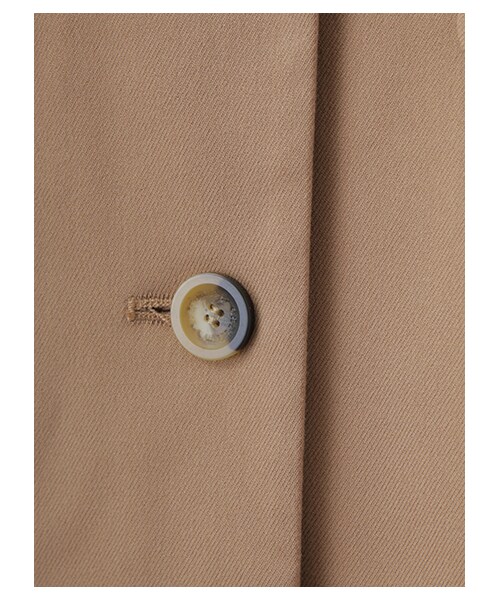 earth music&ecology（アースミュージックアンドエコロジー）の「ロングチェスターコート（ジャケット/アウター・アイボリー/グレー/ブラック/キャメル・S/M）」の9枚目の写真