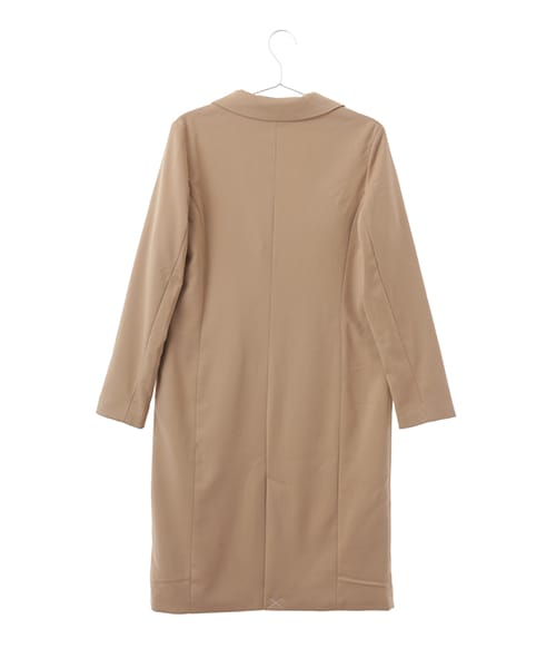 earth music&ecology（アースミュージックアンドエコロジー）の「ロングチェスターコート（ジャケット/アウター・アイボリー/グレー/ブラック/キャメル・S/M）」の6枚目の写真