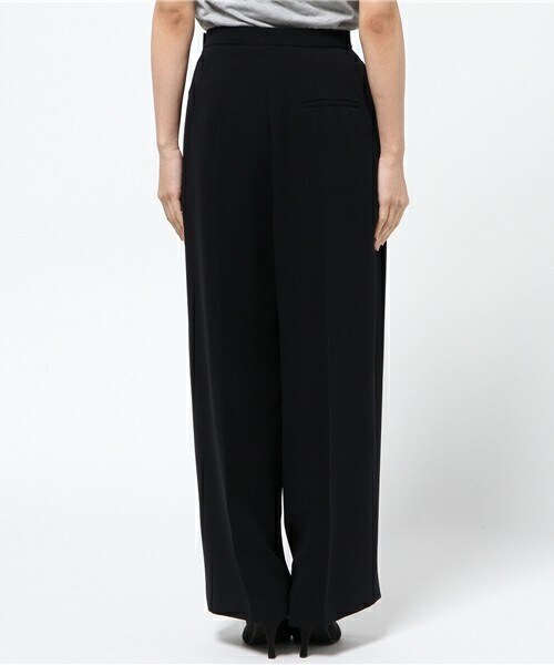 TARO HORIUCHI（タロウ ホリウチ）の「■別注■ TARO HORIUCHI×MIDWEST フルレングスワイドパンツ（その他パンツ・レディース・ブラック/ネイビー・1/2）」の7枚目の写真
