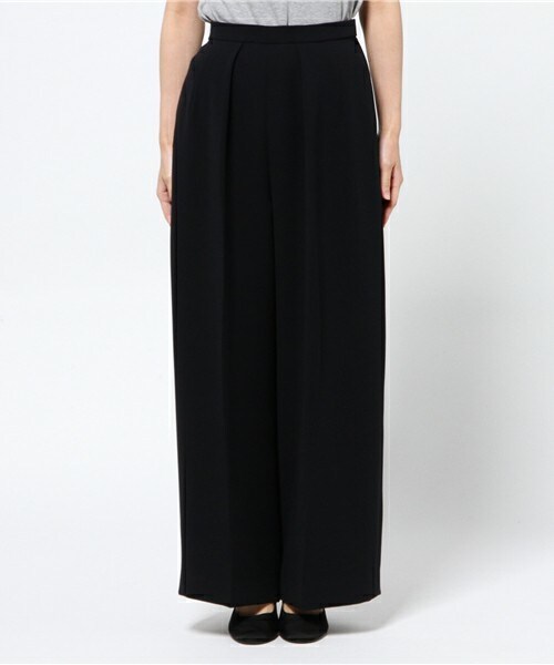 TARO HORIUCHI（タロウ ホリウチ）の「■別注■ TARO HORIUCHI×MIDWEST フルレングスワイドパンツ（その他パンツ・レディース・ブラック/ネイビー・1/2）」の5枚目の写真