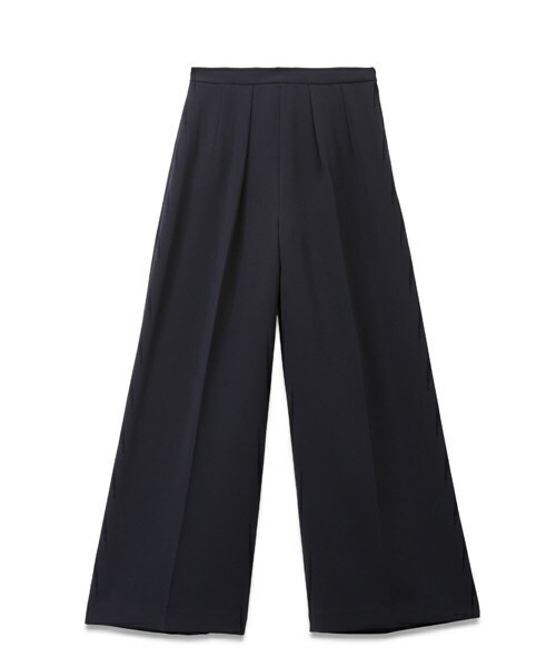 TARO HORIUCHI（タロウ ホリウチ）の「■別注■ TARO HORIUCHI×MIDWEST フルレングスワイドパンツ（その他パンツ・レディース・ブラック/ネイビー・1/2）」の2枚目の写真