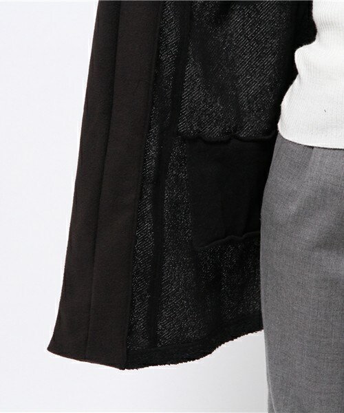 gomme（ゴム）の「フロントカバーロングパーカー（パーカー）」 - WEAR