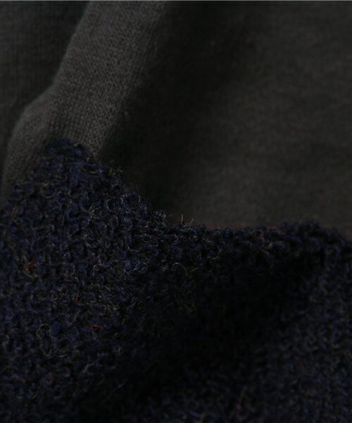 gomme(ゴム)の「スタンドカラーコート(その他アウター・レディース・チャコールグレー/ネイビー・MEDIUM)」の13枚目の写真