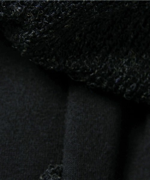 gomme(ゴム)の「スタンドカラーコート(その他アウター・レディース・チャコールグレー/ネイビー・MEDIUM)」の12枚目の写真