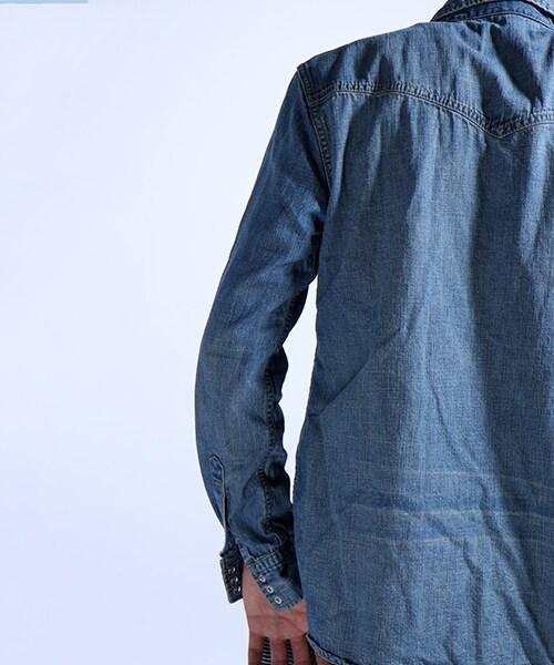 REMI RELIEF（レミレリーフ）の「デニムウエスタンノーマル（その他・メンズ・ブルー・M/L）」の10枚目の写真
