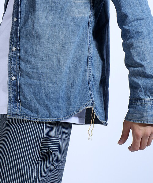 REMI RELIEF（レミレリーフ）の「デニムウエスタンノーマル（その他・メンズ・ブルー・M/L）」の9枚目の写真