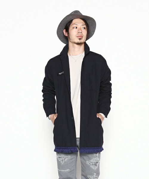 VIRGOwearworks（ヴァルゴウェアワークス）の「Fringe Mily middle shirts フリンジシャツ（トップス・メンズ・GRAY/NAVY/BLACK・2/3/4）」の16枚目の写真