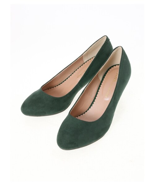 earth music&ecology（アースミュージックアンドエコロジー）の「＜WEB限定大きな・小さなサイズ＞プレーンパンプス（シューズ・ブラック/ボルドー/ネイビー/ダークグリーン/ピンクベージュ・25cm）」の2枚目の写真