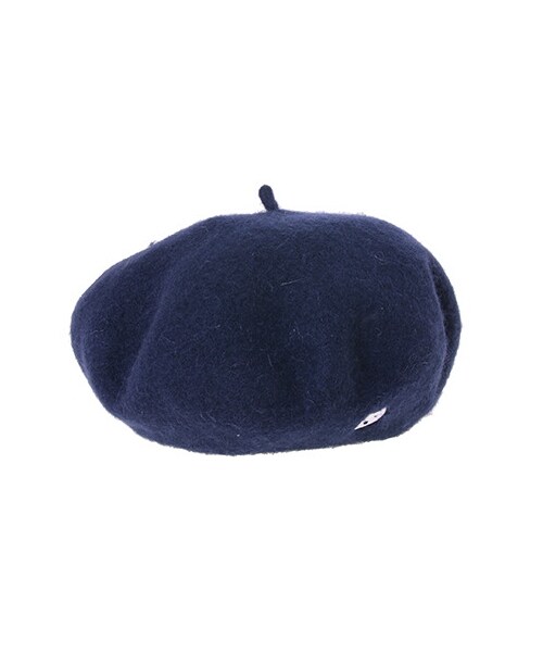 Green　Parks（グリーンパークス）の「・POU にゃんこ刺繍ベレー（帽子・アイボリー/グレー/ボルドー/イエロー/グリーン/ネイビー・F）」の7枚目の写真