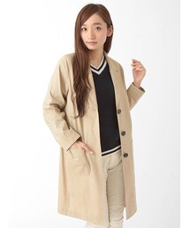 E hyphen world gallery | ツイルショップコート(ジャケット/アウター)