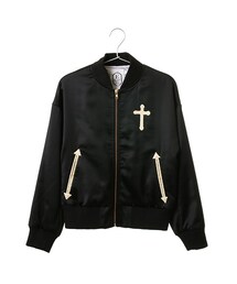 E hyphen world gallery Bon Bon | Lace Up Cross Boulson(ジャケット/アウター)