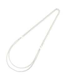 JUNRED | 2連チェーンネックレス(アクセサリー)