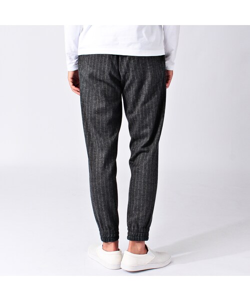 TAKEO KIKUCHI（タケオキクチ）の「コットンウールジャージーイージーパンツ（パンツ・メンズ・ライトグレー/ブルー系・M/L）」の5枚目の写真