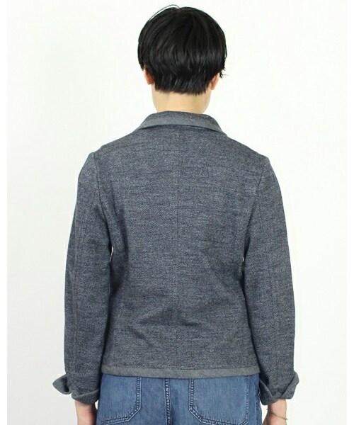 45R（フォーティファイブアール）の「綿ウールジャガードジャケット
