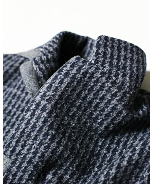 45R（フォーティファイブアール）の「綿ウールジャガードジャケット