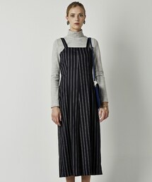 AGNOST | ストライプキャミレースアップオールインワン(つなぎ/オールインワン)