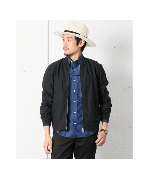 URBAN RESEARCH DOORS（アーバンリサーチドアーズ）の「タイプライターRib ブルゾン（ジャケット/アウター・メンズ・Black/Beige/Khaki・38/40）」の11枚目の写真
