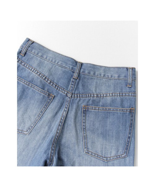 KBF（ケイビーエフ）の「illi ストレートデニムパンツ（パンツ・レディース・BLUE/ONE WASH・36/38）」の14枚目の写真