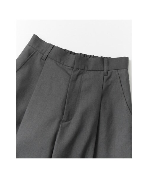 KBF(ケイビーエフ)の「ワイドワイドパンツ(パンツ・レディース・BEIGE/CHARCOAL/BLACK・one)」の13枚目の写真