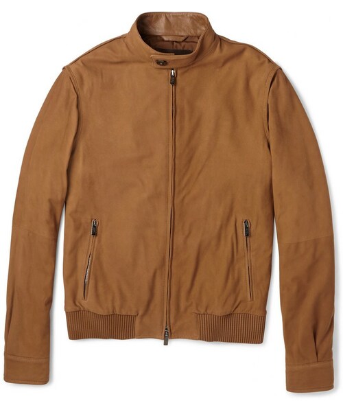 TOD'S（トッズ）の「Tod's Lightweight Suede Bomber Jacket