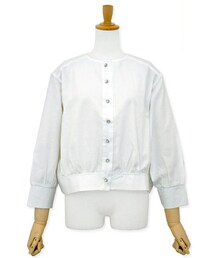 flower | daily nocollar shirt ～デイリーノーカラーシャツ(シャツ/ブラウス)