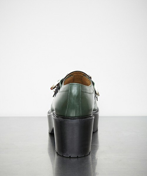 TOGA PULLA(トーガ プルラ)の「TOGA PULLA キルト木靴(その他シューズ・レディース・ブラック/ダークグリーン/ライトブラウン・36/37/38/39)」の12枚目の写真