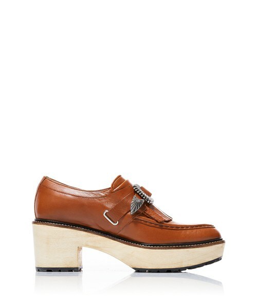 TOGA PULLA(トーガ プルラ)の「TOGA PULLA キルト木靴(その他シューズ・レディース・ブラック/ダークグリーン/ライトブラウン・36/37/38/39)」の17枚目の写真