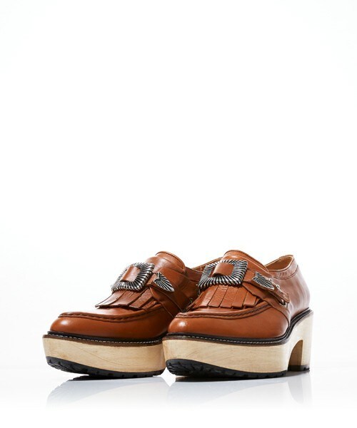 TOGA PULLA(トーガ プルラ)の「TOGA PULLA キルト木靴(その他シューズ・レディース・ブラック/ダークグリーン/ライトブラウン・36/37/38/39)」の20枚目の写真