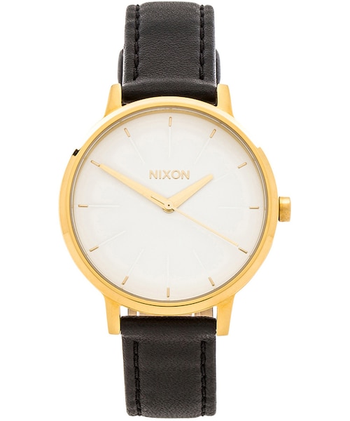 NIXON(ニクソン)の「Nixon The Kensington Leather(アナログ腕時計・レディース・Gold・one size)」の1枚目の写真