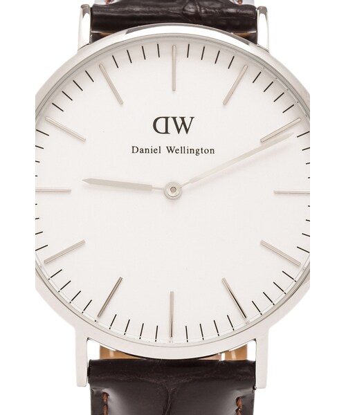 Daniel Wellington（ダニエルウェリントン）の「Daniel Wellington York 40mm（アナログ腕時計・レディース・Silver・one size）」の3枚目の写真