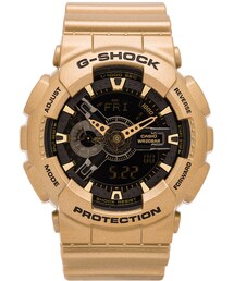 G-SHOCK | G-Shock GA-110 Gold x Black(アナログ腕時計)