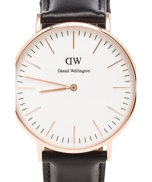 Daniel Wellington(ダニエルウェリントン)の「Daniel Wellington Sheffield 40mm(アナログ腕時計・レディース・Rosegold_MW1・one size)」の3枚目の写真