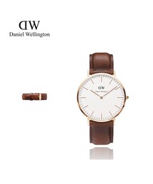 Daniel Wellington | Daniel Wellington/Lady's/36mm Rose Gold(Leather)(アナログ腕時計)