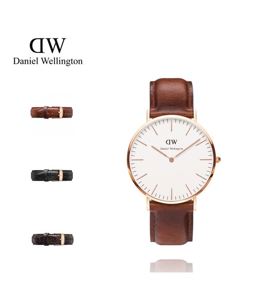 STORES.jp(ストアーズドットジェーピー)の「Daniel Wellington/Men's/40mm Rose Gold(Leather)(Tシャツ/カットソー・メンズ・その他)」の1枚目の写真