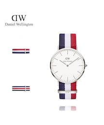 Daniel Wellington | Daniel Wellington/Men's/40mm Silver(NATO)(アナログ腕時計)