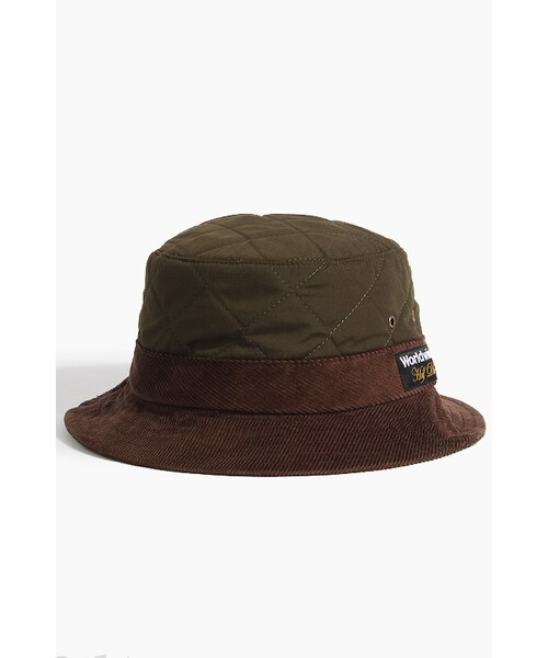 HUF(ハフ)の「Quilted Bucket Olive(帽子・メンズ・기타)」の1枚目の写真