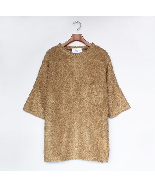niche.(ニッチ)の「Frizzy Comodo T-shirts(トップス・Beige/Grey・M/L)」の1枚目の写真