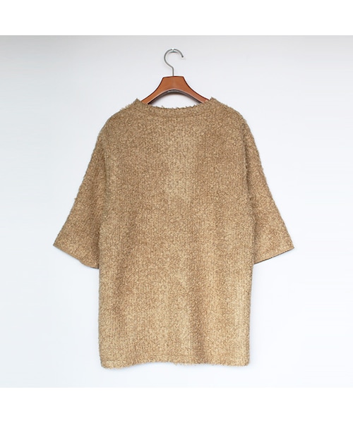 niche.(ニッチ)の「Frizzy Comodo T-shirts(トップス・Beige/Grey・M/L)」の3枚目の写真