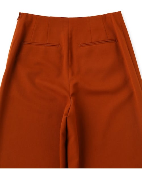 ADAM ET ROPE'(アダムエロペ)の「ウォッシャブルワイドパンツ(パンツ・レディース・チャコール/ネイビー/オレンジ系・34/36/38)」の7枚目の写真